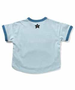 ☆SALE☆アルファベットと数字表プリント仕掛けTシャツ（B207045
