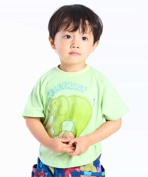 動物プリントTシャツ