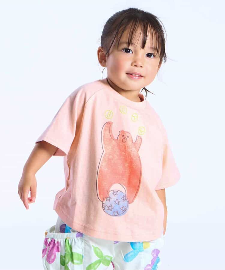 動物プリントTシャツ