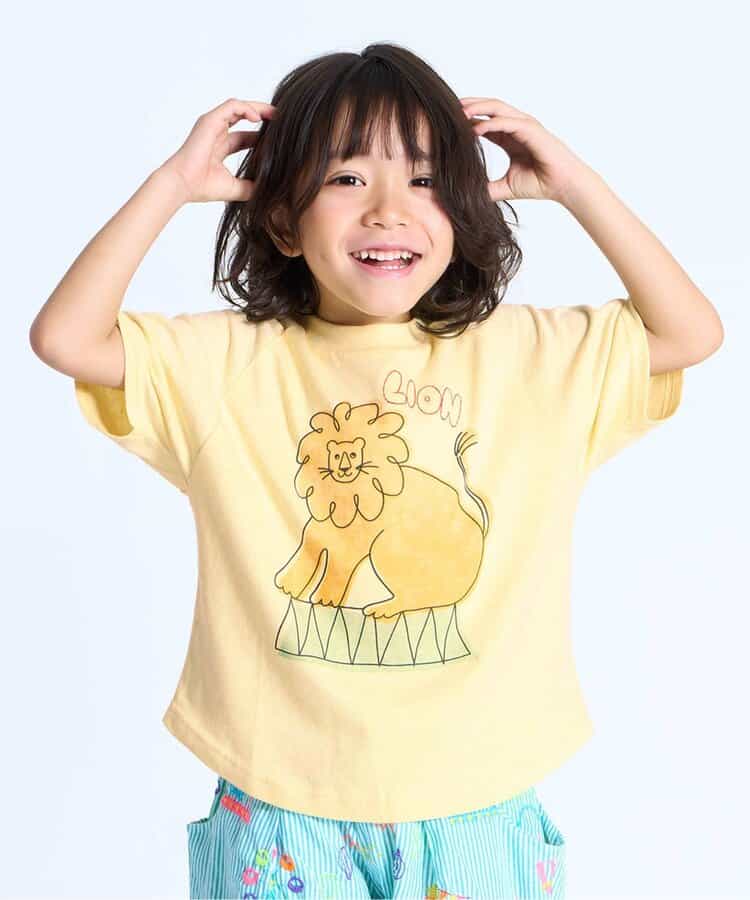 動物プリントTシャツ