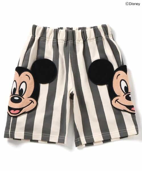 ディズニーキャラクターミッキーポケットパンツ  5分丈