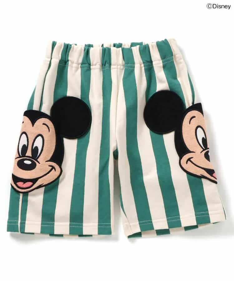 ディズニーキャラクターミッキーポケットパンツ  5分丈