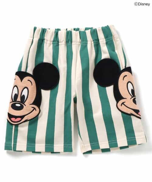 ディズニーキャラクターミッキーポケットパンツ  5分丈