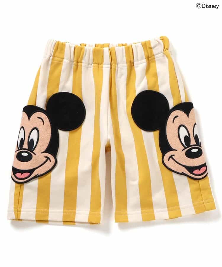 ディズニーキャラクターミッキーポケットパンツ  5分丈