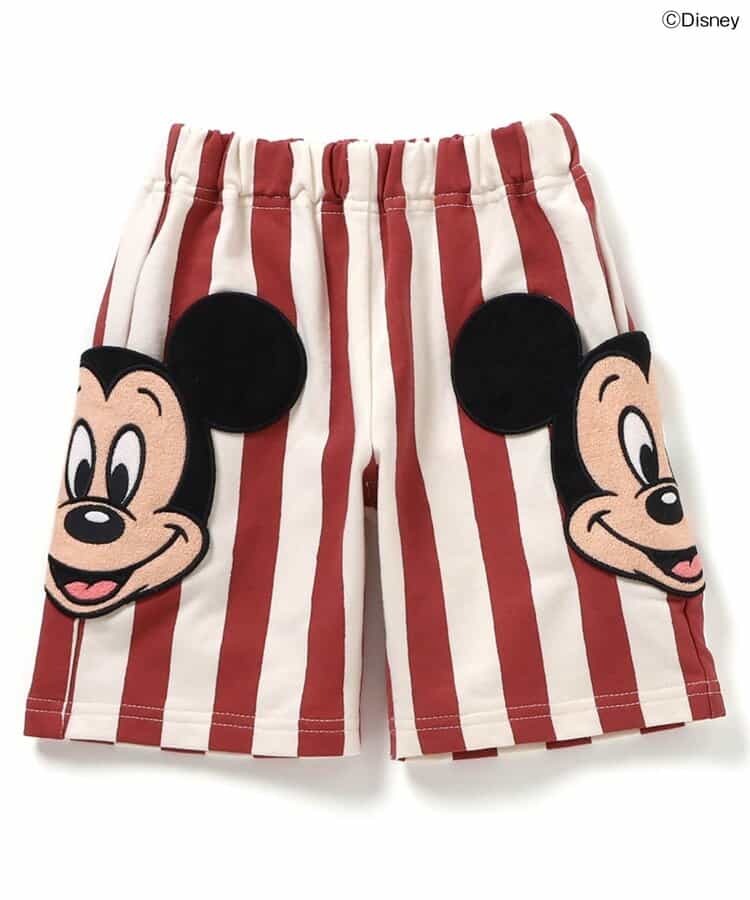 ディズニーキャラクターミッキーポケットパンツ  5分丈