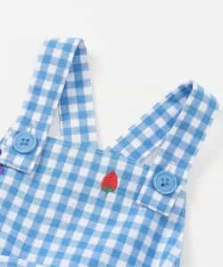 ☆SALE☆フルーツとベジタブルの刺繍柄チェック2WAYブルマ