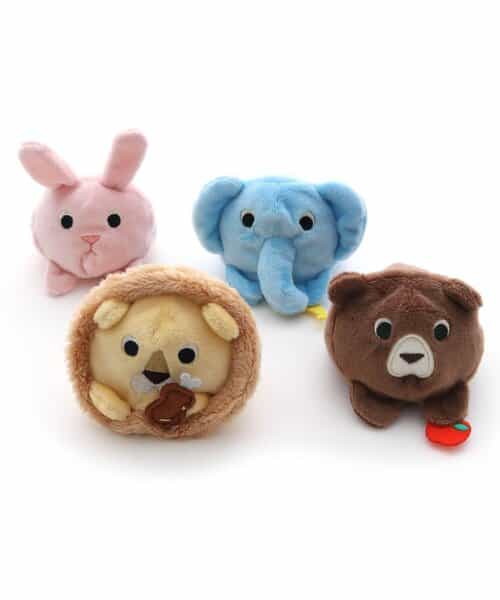 プーさんのハニーハント お手玉 ぬいぐるみ 4体セット ポーチ付き ディズニーストアよりはちみつ感たっぷり新グッズ！ お腹をすか