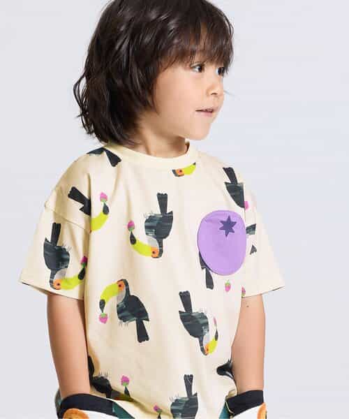 ☆4/28(火)お昼12:59まで3点10％OFF☆動物総柄Tシャツ  接触冷感