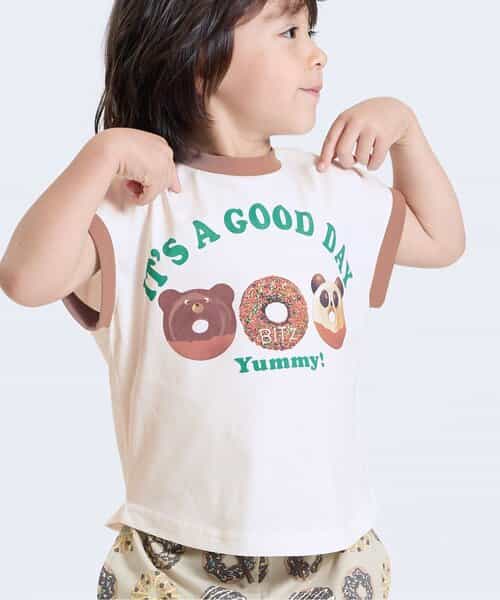 美味しいスウィーツプリントTシャツ  接触冷感