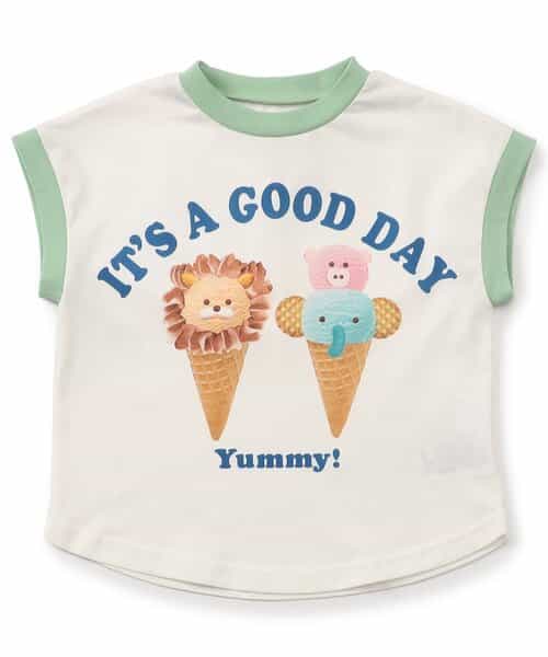 美味しいスウィーツプリントTシャツ  接触冷感