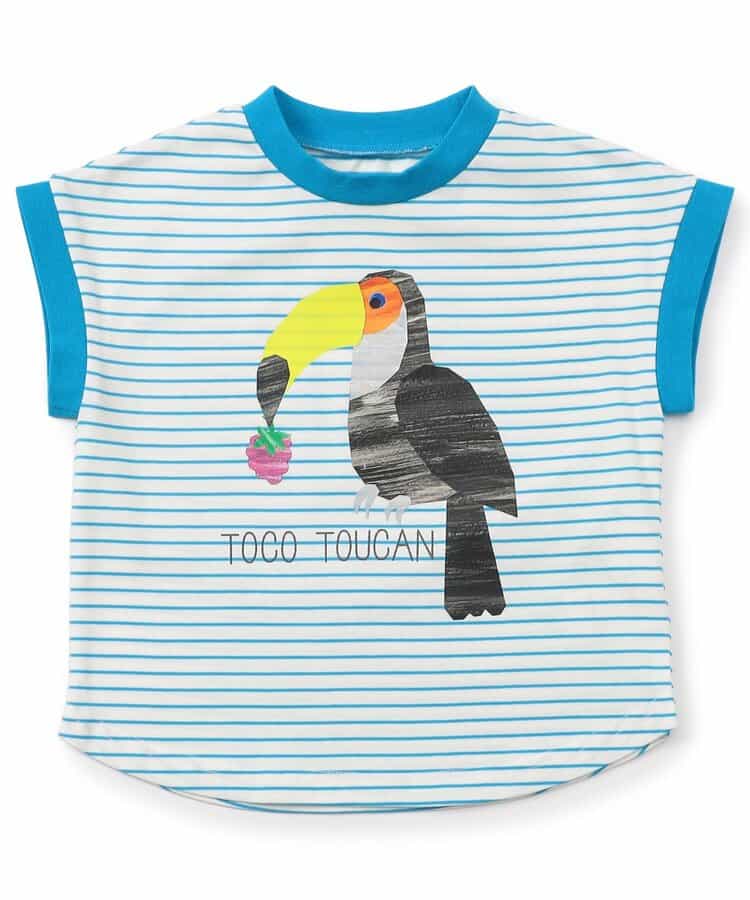 動物プリントTシャツ  接触冷感