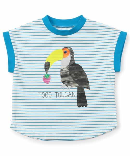 動物プリントTシャツ  接触冷感