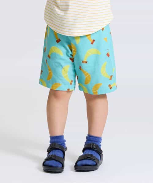 フルーツ総柄パンツ  5分丈