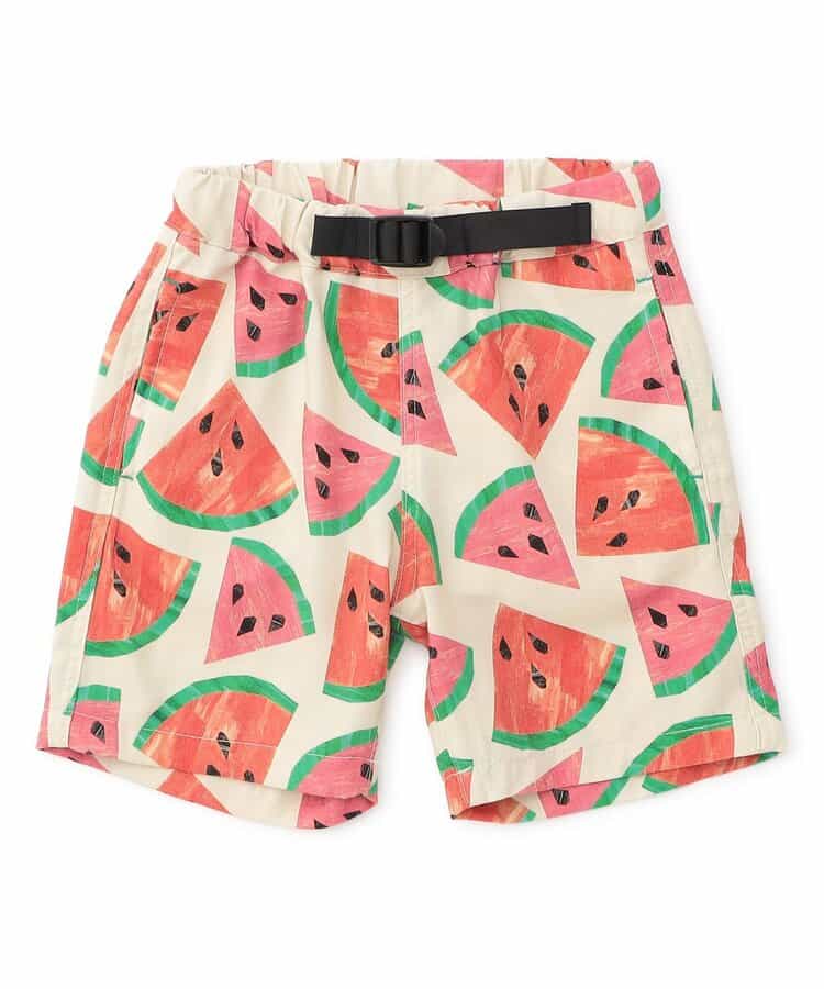 フルーツ総柄パンツ  5分丈