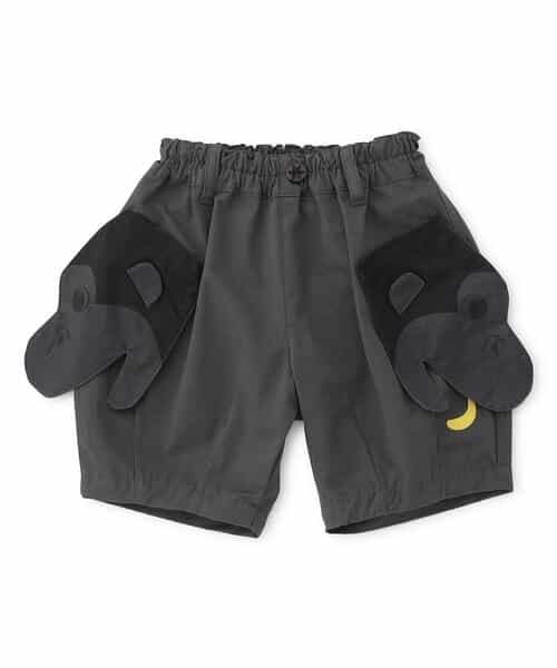 動物ポケット遊べるパンツ  5分丈