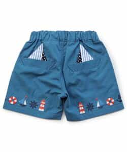 ☆SALE☆マリン刺繍パンツ 4分丈（B323045）|BIT'Z（ビッツ