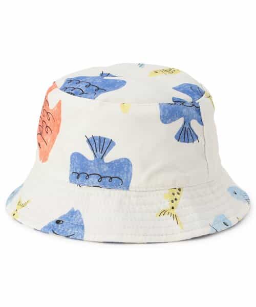 ☆SALE☆夏っぽい総柄リバーシブルハット（B368015）|BIT'Z