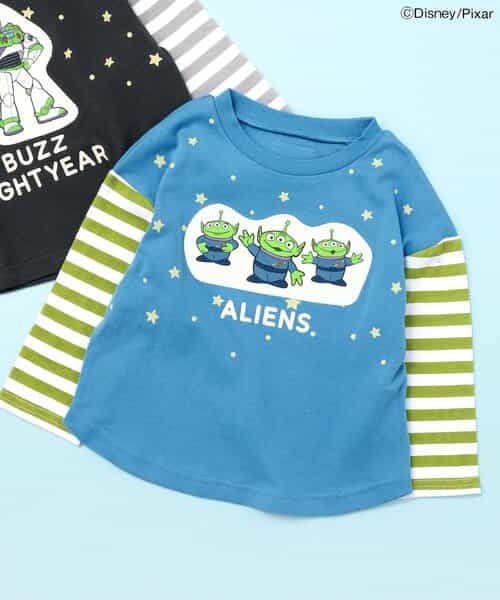 ★SALE★【ディズニーキャラクター/トイ・ストーリー】プリント長袖Tシャツ
