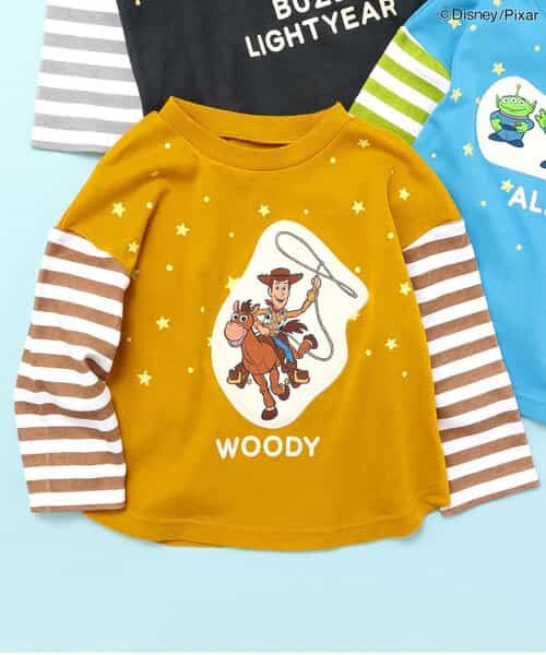 ★SALE★【ディズニーキャラクター/トイ・ストーリー】プリント長袖Tシャツ