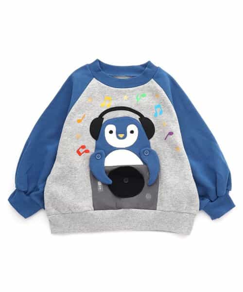 Amazon.co.jp: 【 ミキハウス ダブルビー 】 パーカー 長袖 無地