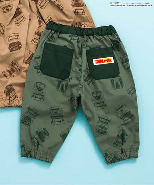 【プラレール】総柄ジョガーパンツ