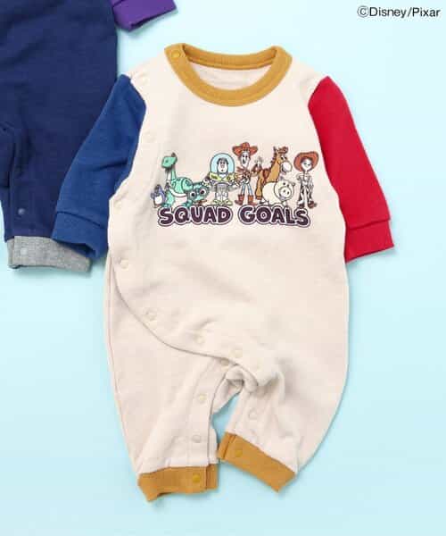 【ディズニーキャラクター/トイ・ストーリー】プリントカバーオール