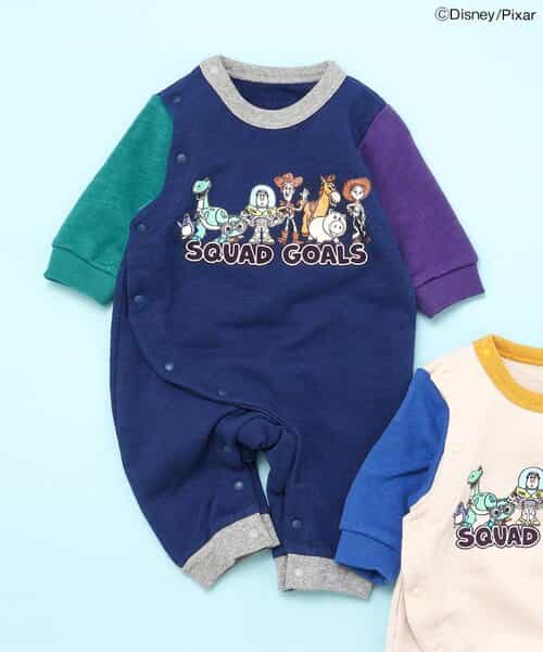 【ディズニーキャラクター/トイ・ストーリー】プリントカバーオール