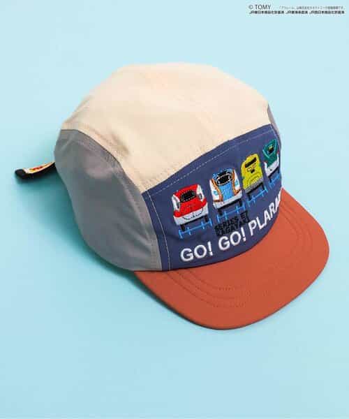 【プラレール】刺繍キャップ