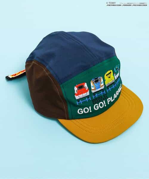 【プラレール】刺繍キャップ