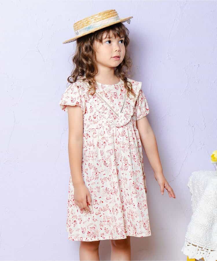 ナインチェVフリルドレス