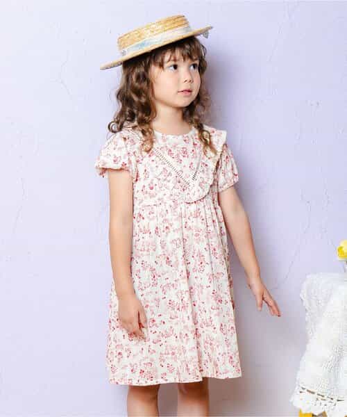 ナインチェVフリルドレス