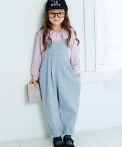 ココデニムサロペット  10分丈