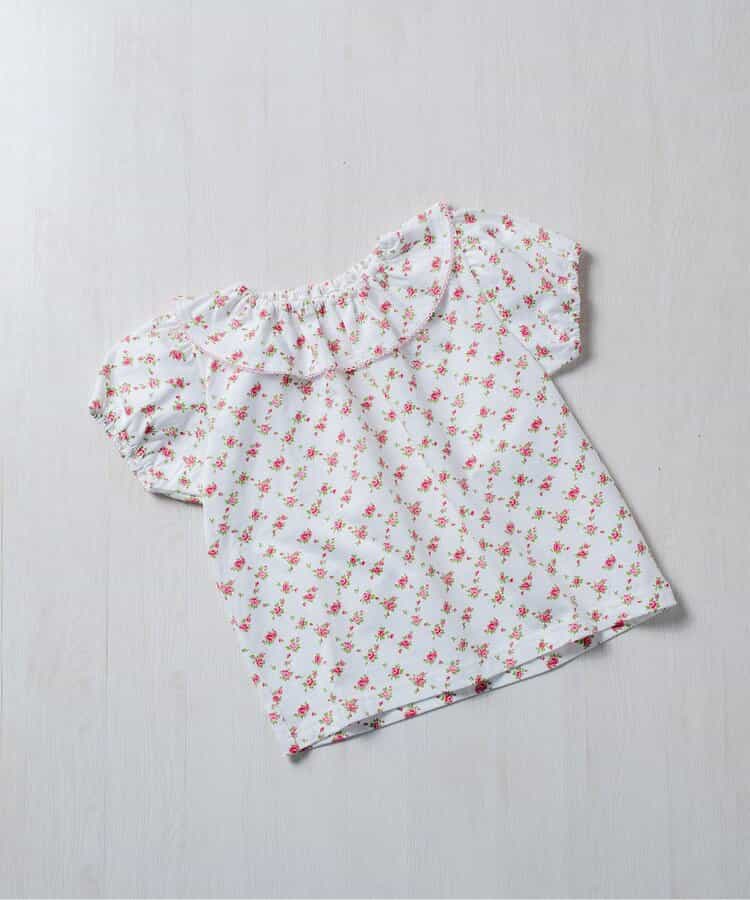 【リンク】スワン・ローズガーデン総柄Tシャツ