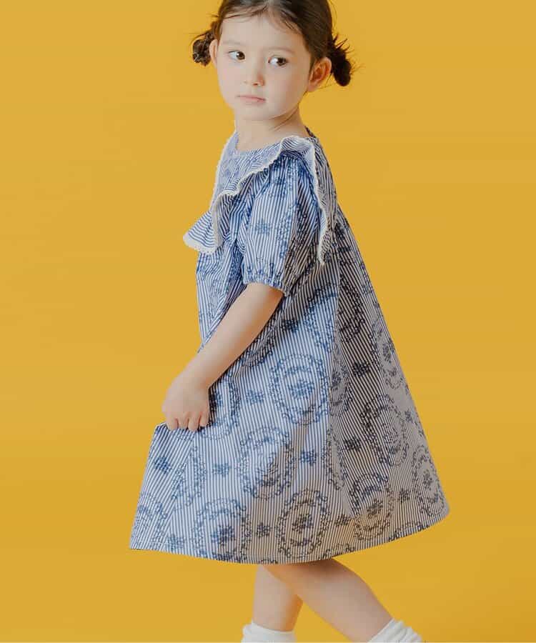 【リンク】スワンストライプドレス