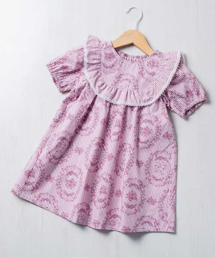 【リンク】スワンストライプドレス