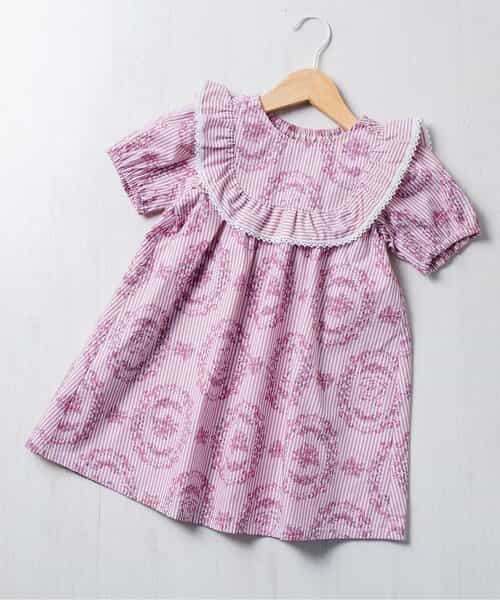 【リンク】スワンストライプドレス