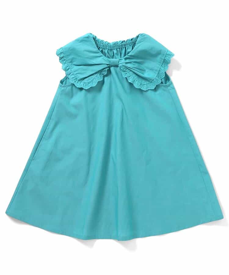 ☆3/19(木)21時～3点10％OFF☆【リンク】ビックリボンダンガリードレス