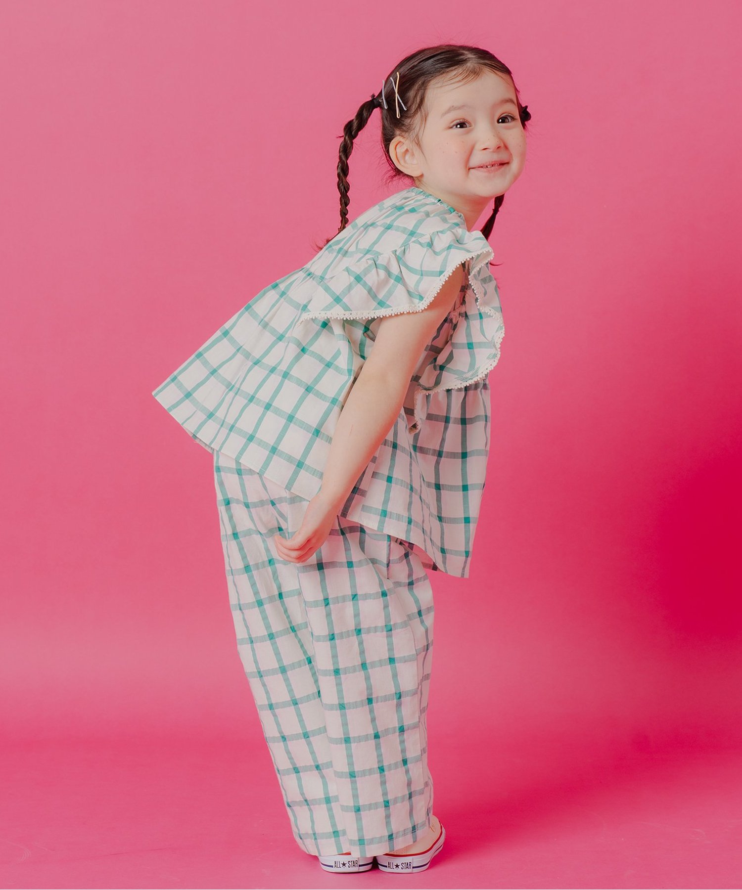 ☆6/18(木)21時～3点10％OFF☆WEB限定 サロペット風セットアップ