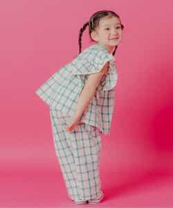 ☆3/19(木)21時～3点10％OFF☆リットチェックセットアップ  10分丈