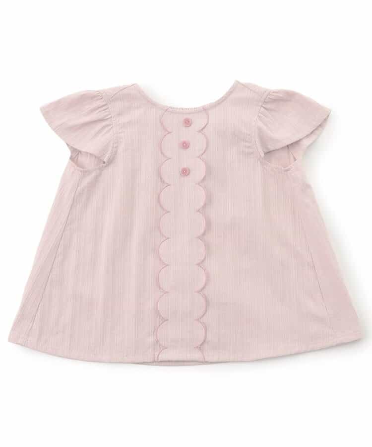 スカラップブラウス