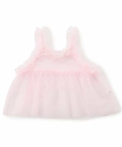 チュールキャミチュニック