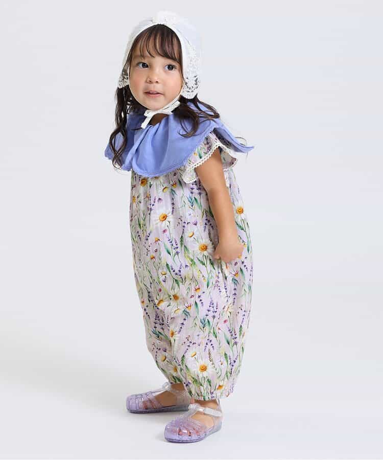 【リンク】フルーツ・ラベンダーオールインワン  9分丈