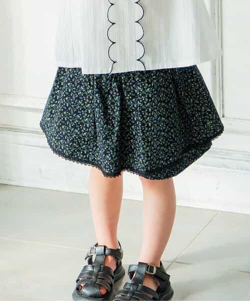 ラッフルキュロット  4分丈