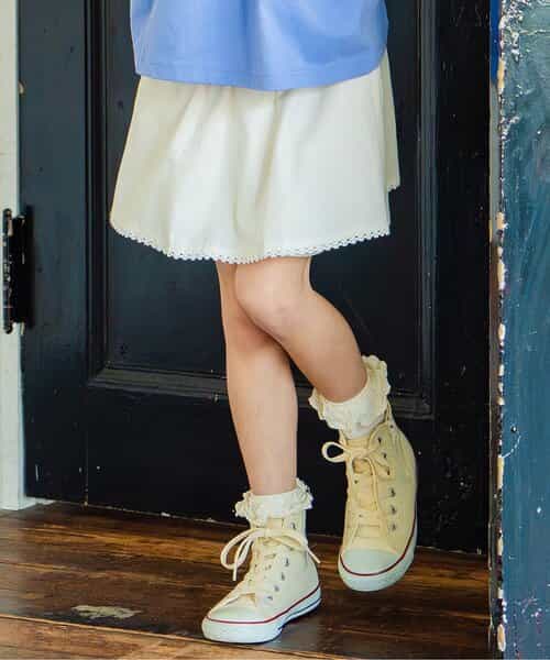 ラッフルキュロット  4分丈