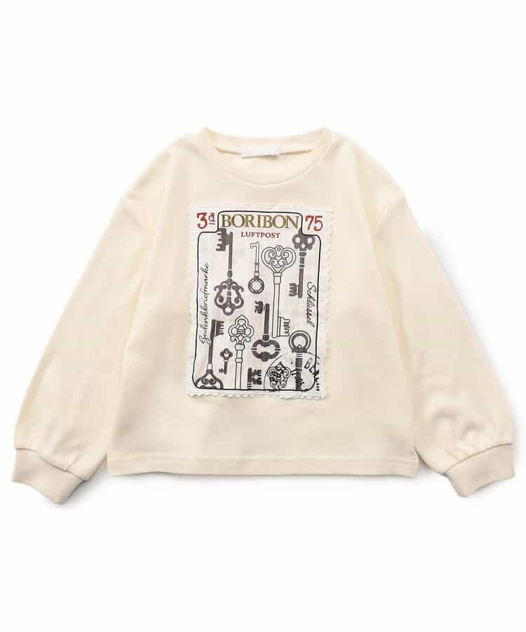 スタンプ長袖Tシャツ_912018