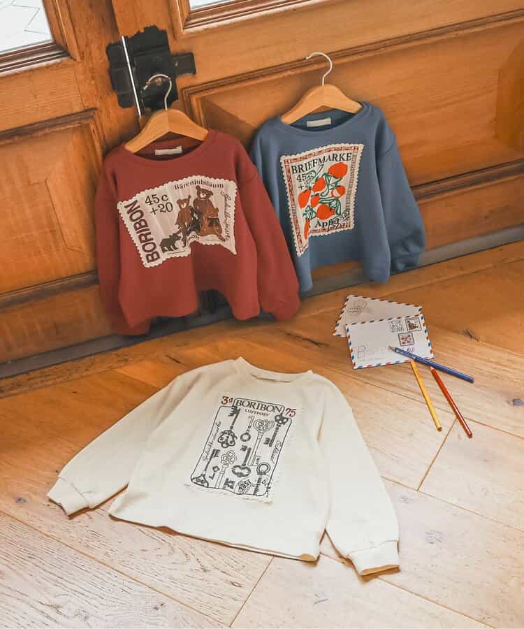 スタンプ長袖Tシャツ_912027