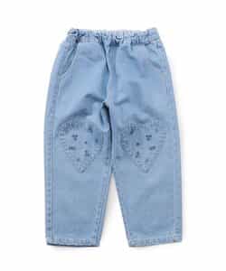 ハートパッチバレルパンツ  10分丈_912251
