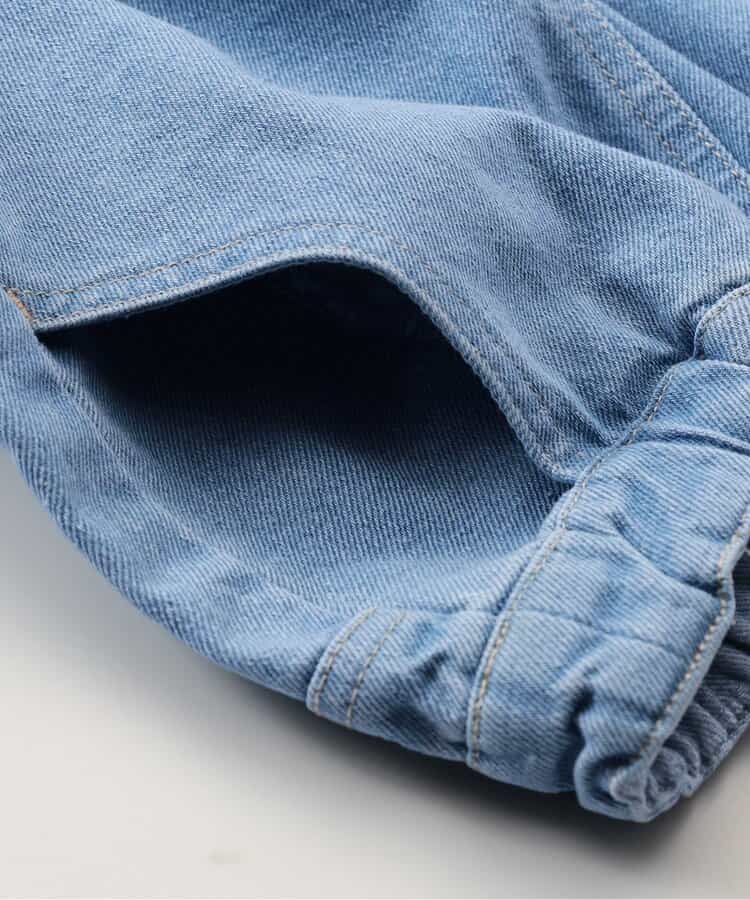 ハートパッチバレルパンツ  10分丈_912253