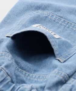 ハートパッチバレルパンツ  10分丈_912255