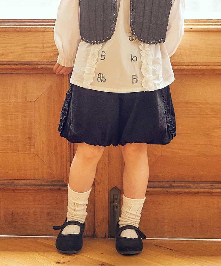 バルーンショートパンツ  5分丈